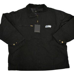 Dunbrooke | Jackets & Coats | Dunbrooke Nfl Mens Seattle Seahawks Black Coat Heavy Jacket New 